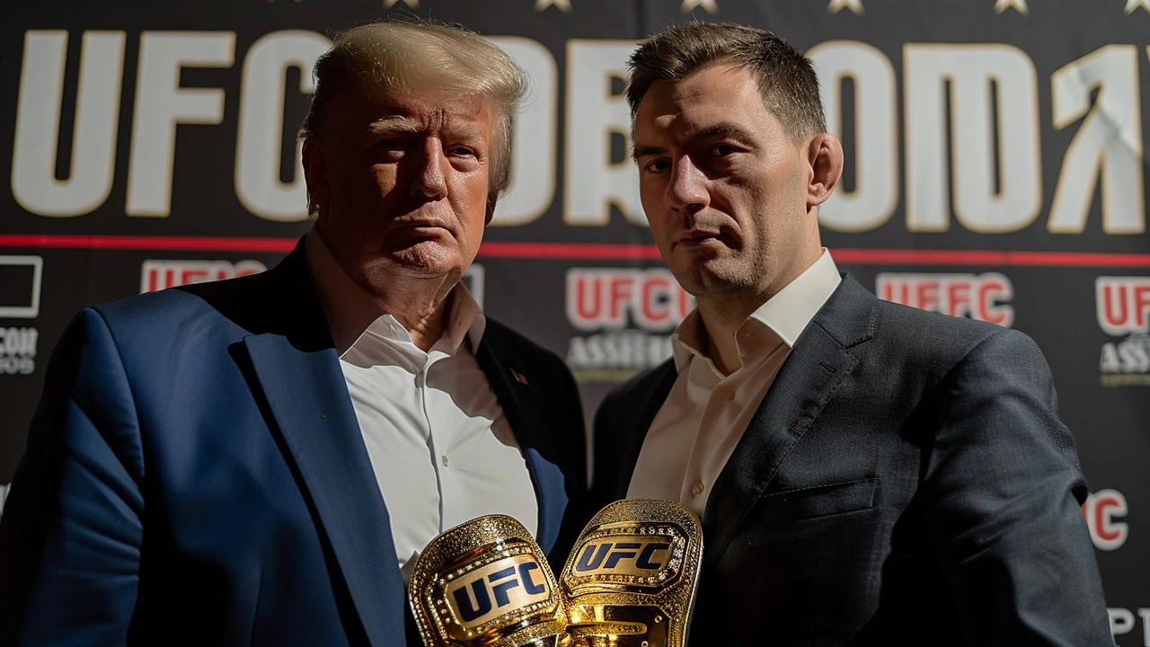 Хабиб Нурмагомедов встретился с Дональдом Трампом на UFC 302: редкое общение спорта и политики